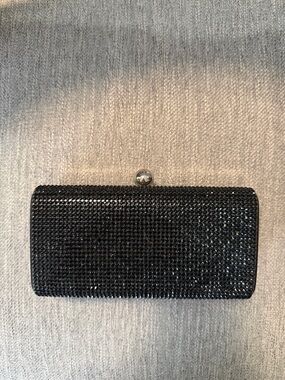 Black Crystal Evening Clutch